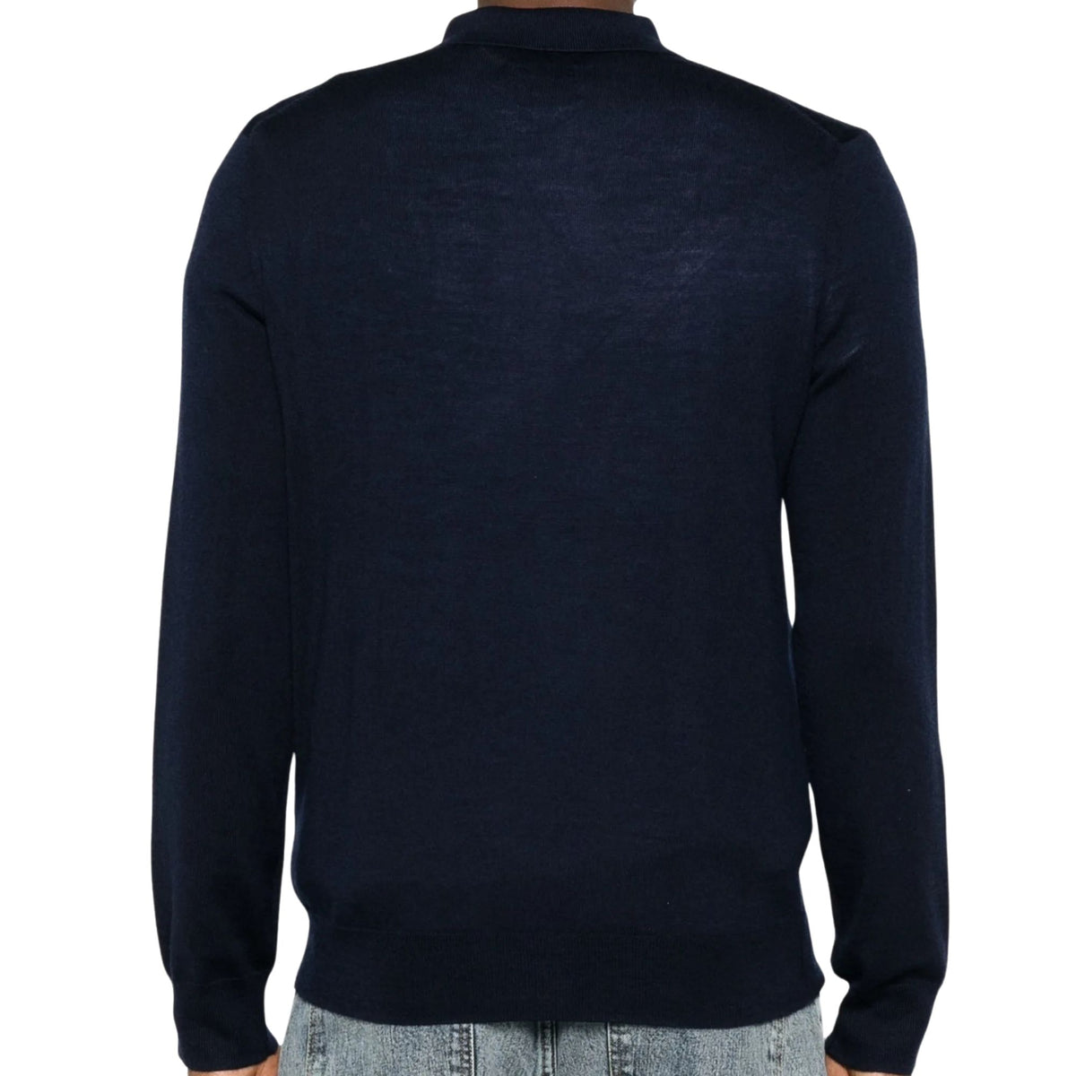 Polo Ralph Lauren Knitted Polo Shirt - Navy