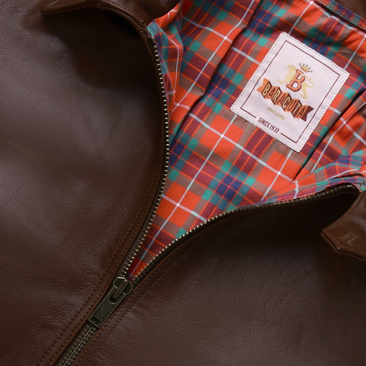 Baracuta Leather G18 Flight Jacket - Chocolate