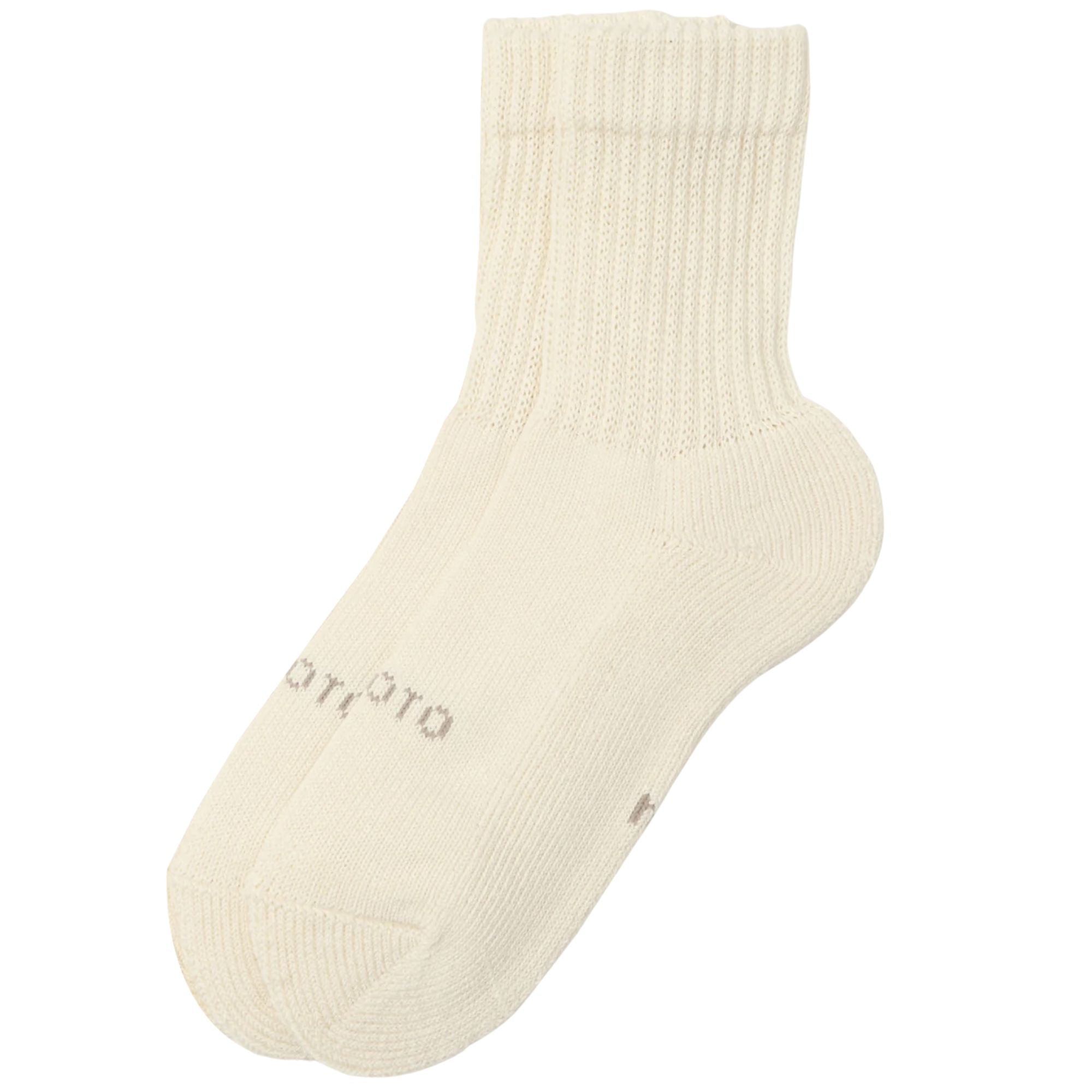 Daily 3 Pack Mini Crew Socks - Ivory
