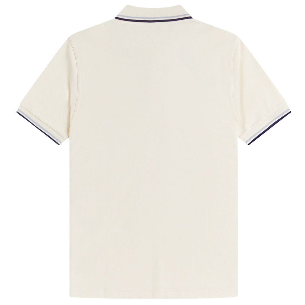 Fred Perry M3600 Twin Tipped Shirt - Ecru