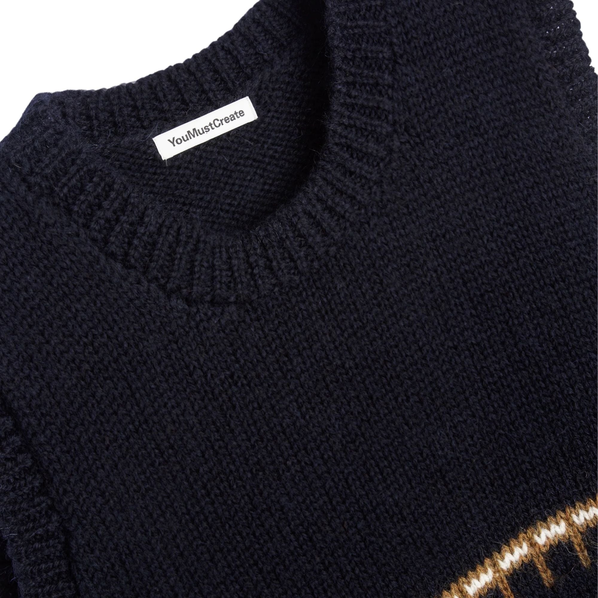 YMC Coda Knit Vest - Navy