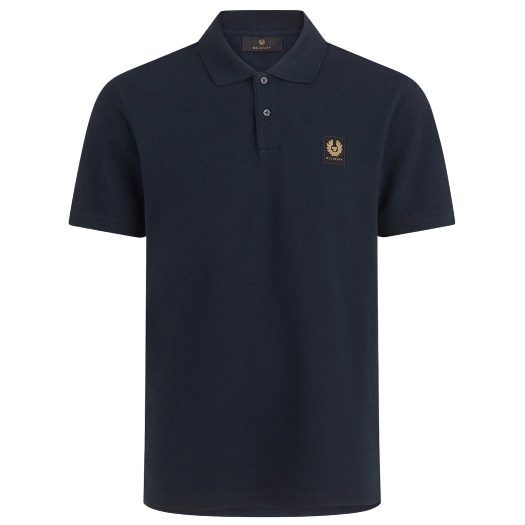 Belstaff Short Sleeve Polo Shirt - Dark Ink