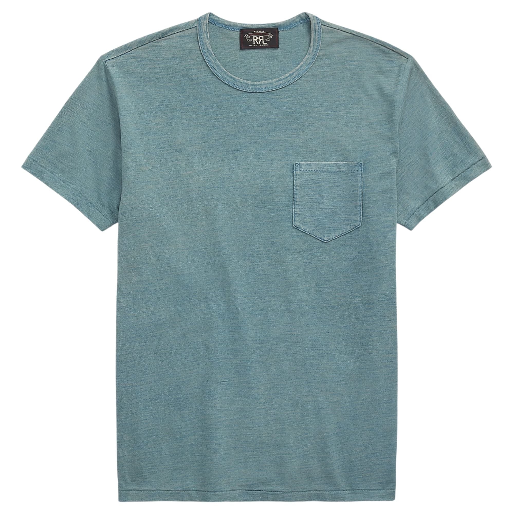 RRL by Ralph Lauren Jersey Pocket T-Shirt - Indigo Blue