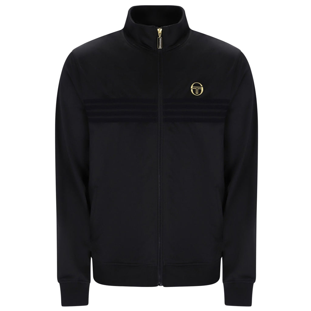 Sergio Tacchini New Varena Track Top - Black/Gold