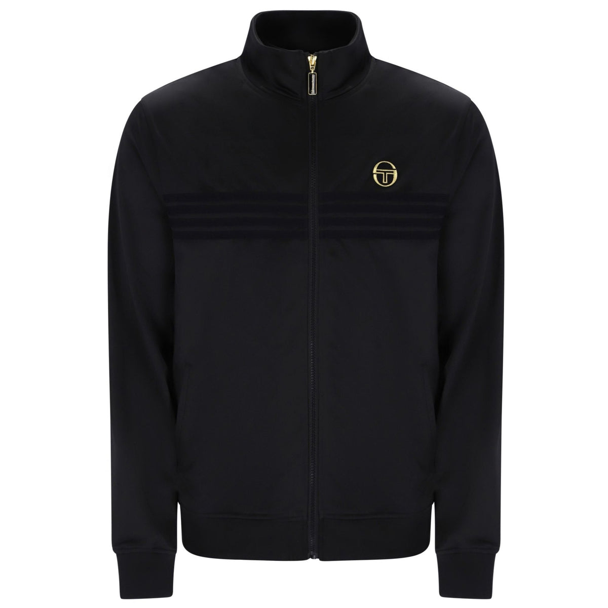 Sergio Tacchini New Varena Track Top - Black/Gold