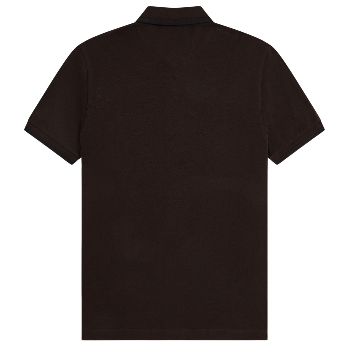 Fred Perry M3600 Twin Tipped Shirt - Rich Brown
