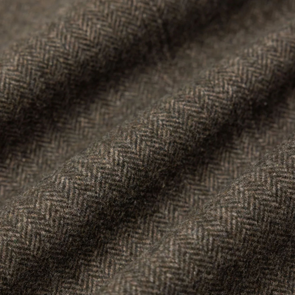 Kestin Herringbone Wool Blend Stac Blazer - Olive