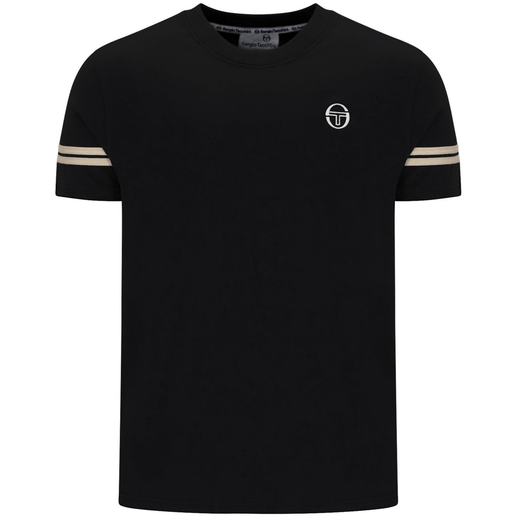 Sergio Tacchini Grello T-Shirt - Black/Peyote