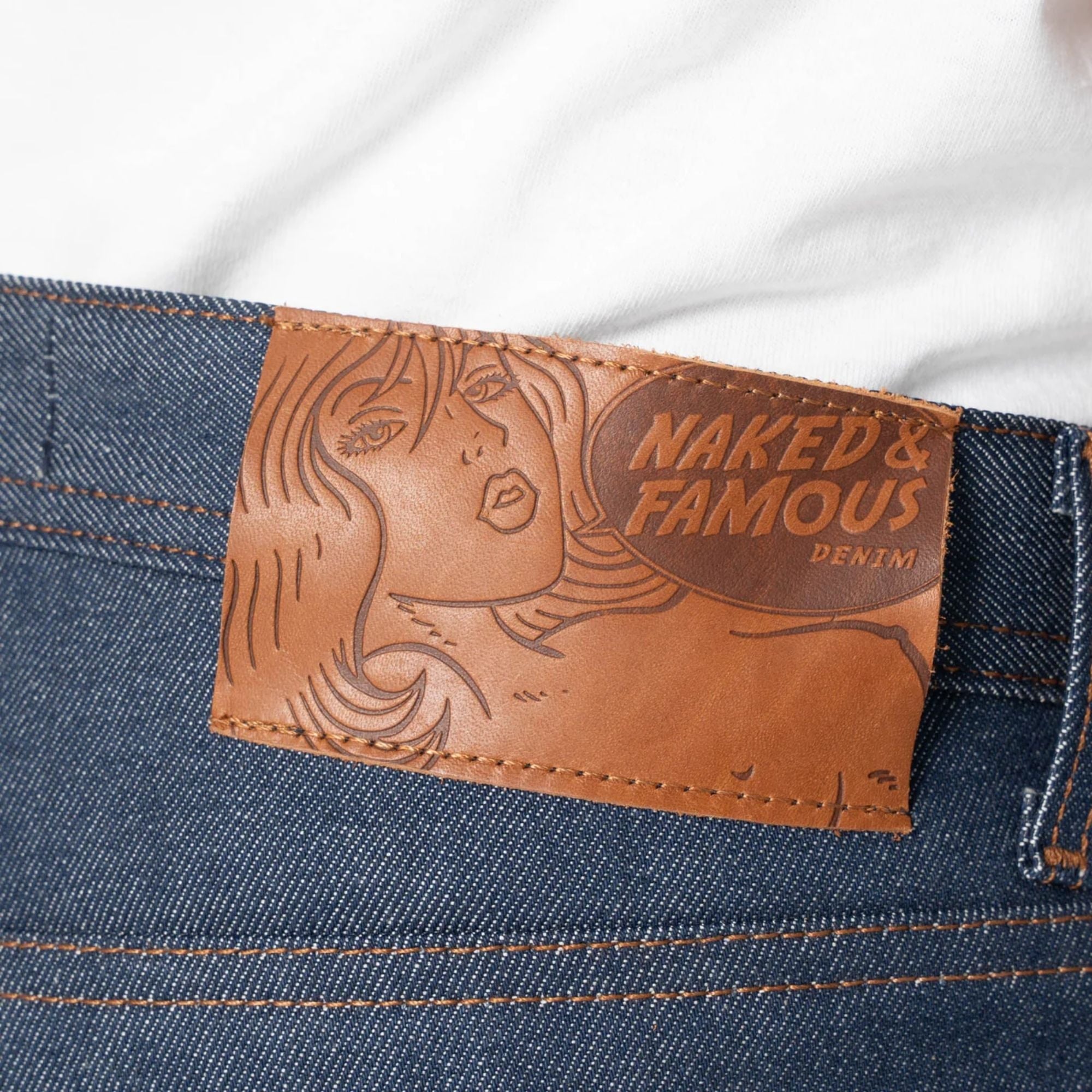 Weird Guy Natural Indigo Selvedge - Indigo