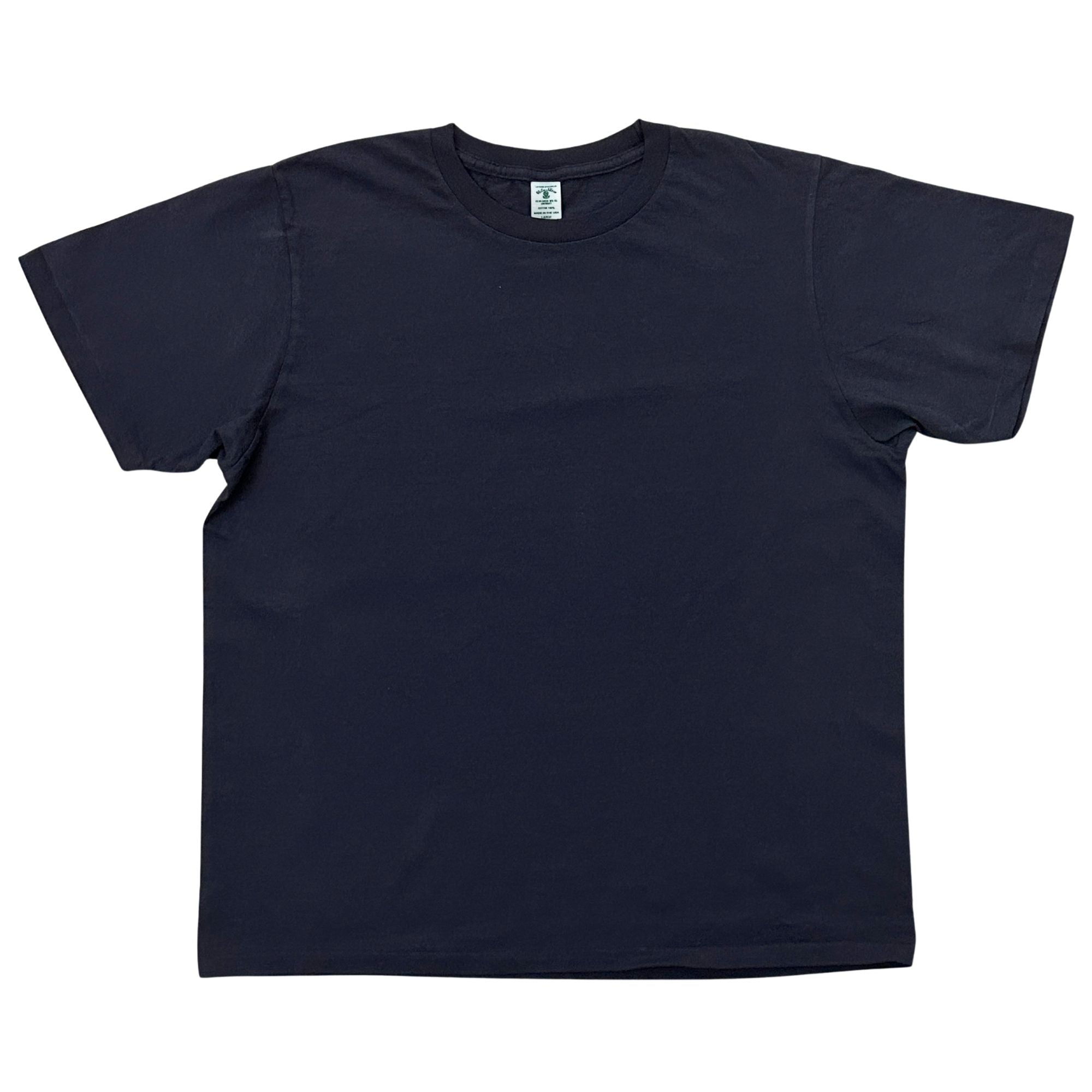 Velva Sheen Short Sleeve Crew Neck T-Shirt - Navy