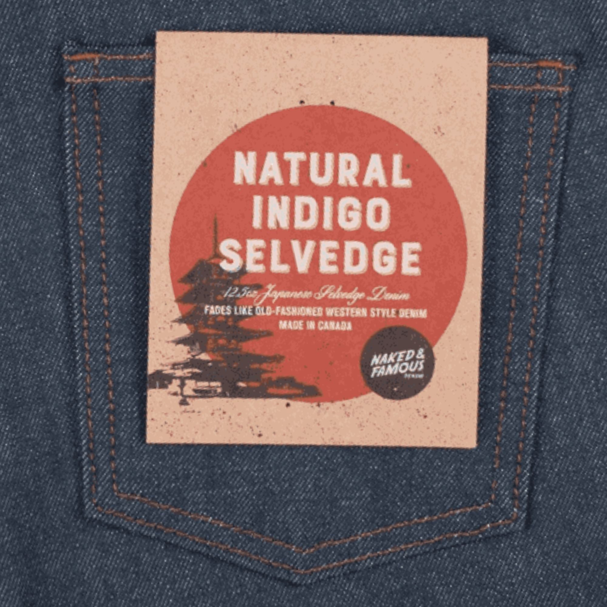 Super Guy Natural Indigo Selvedge