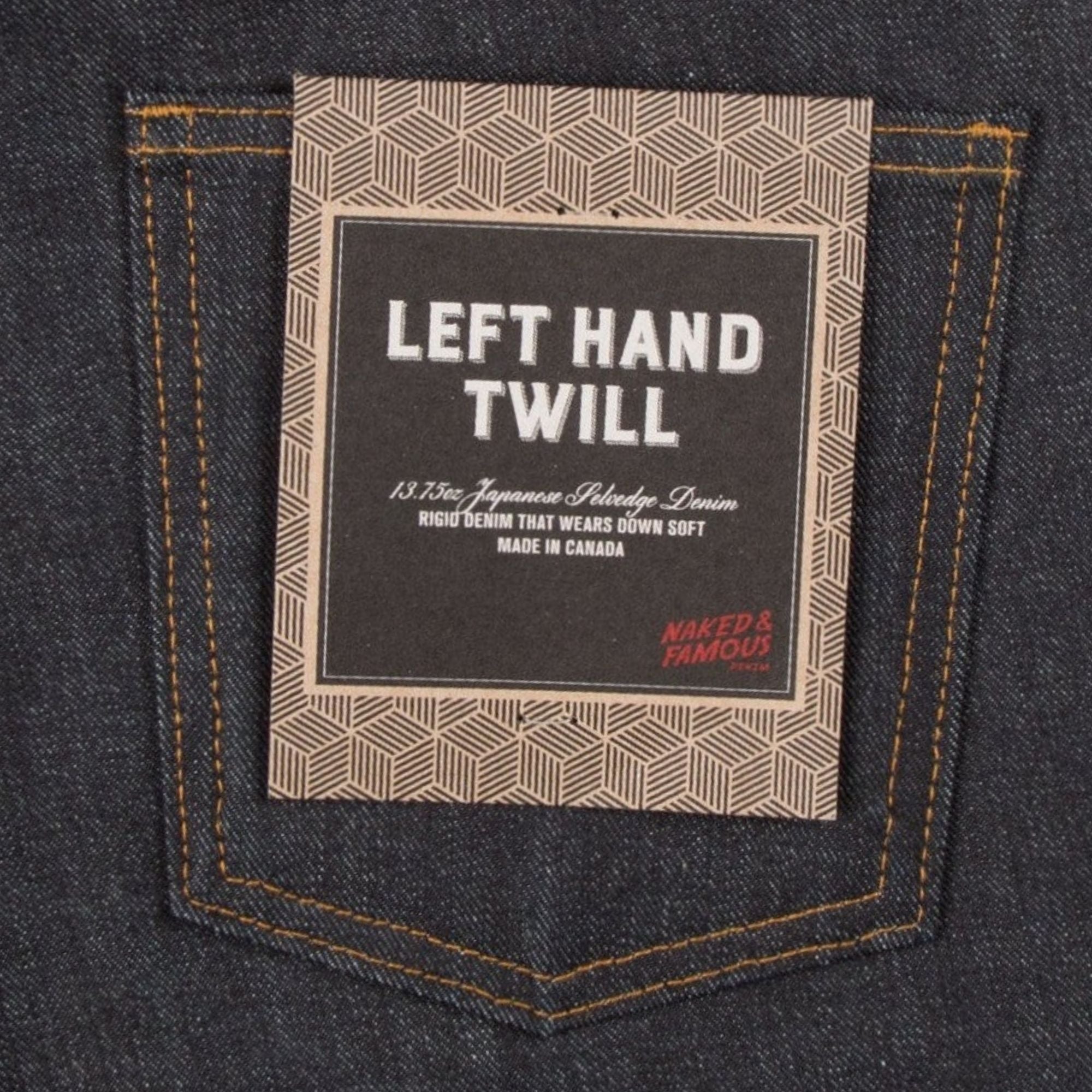 Super Guy Left Hand Twill Selvedge - Indigo