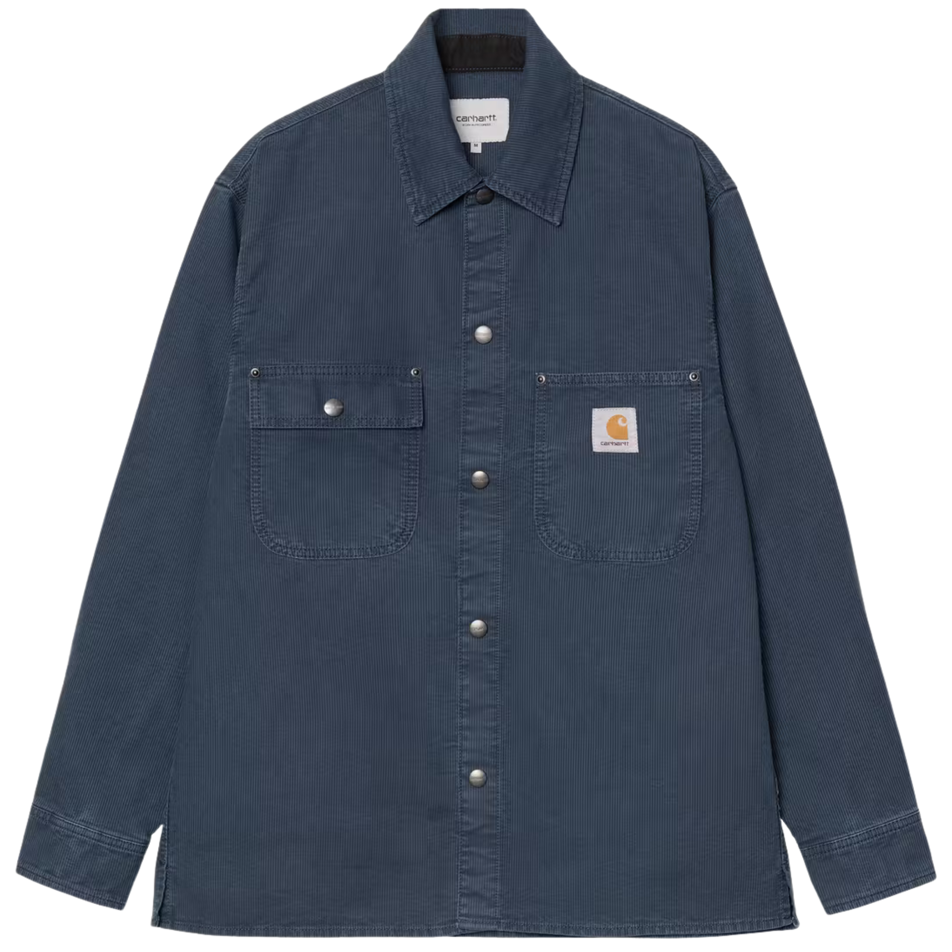 STONE  ダークブルー長袖シャツ Carhartt WIP Parrish Shirt Jac - Blue Stone 6485-0106 – Stuarts London