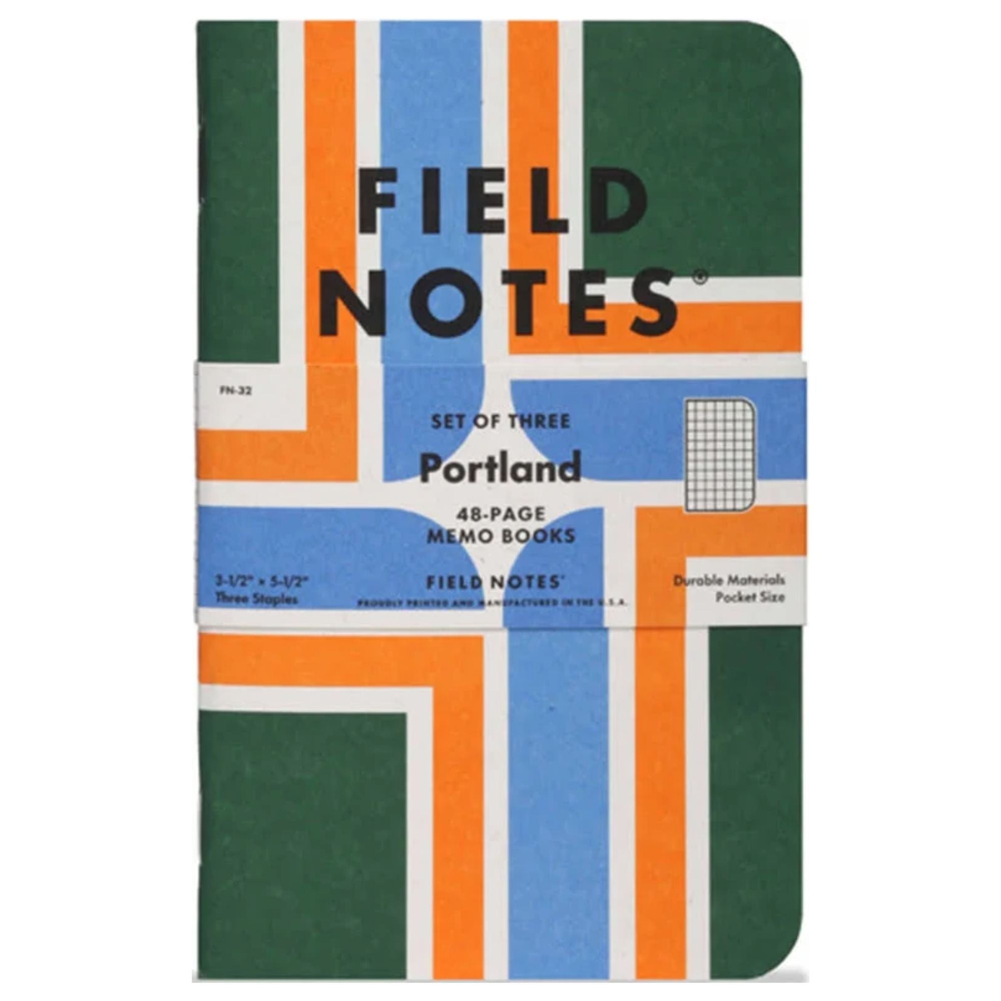 Field Notes 3 Pack - Portland Memo Books
