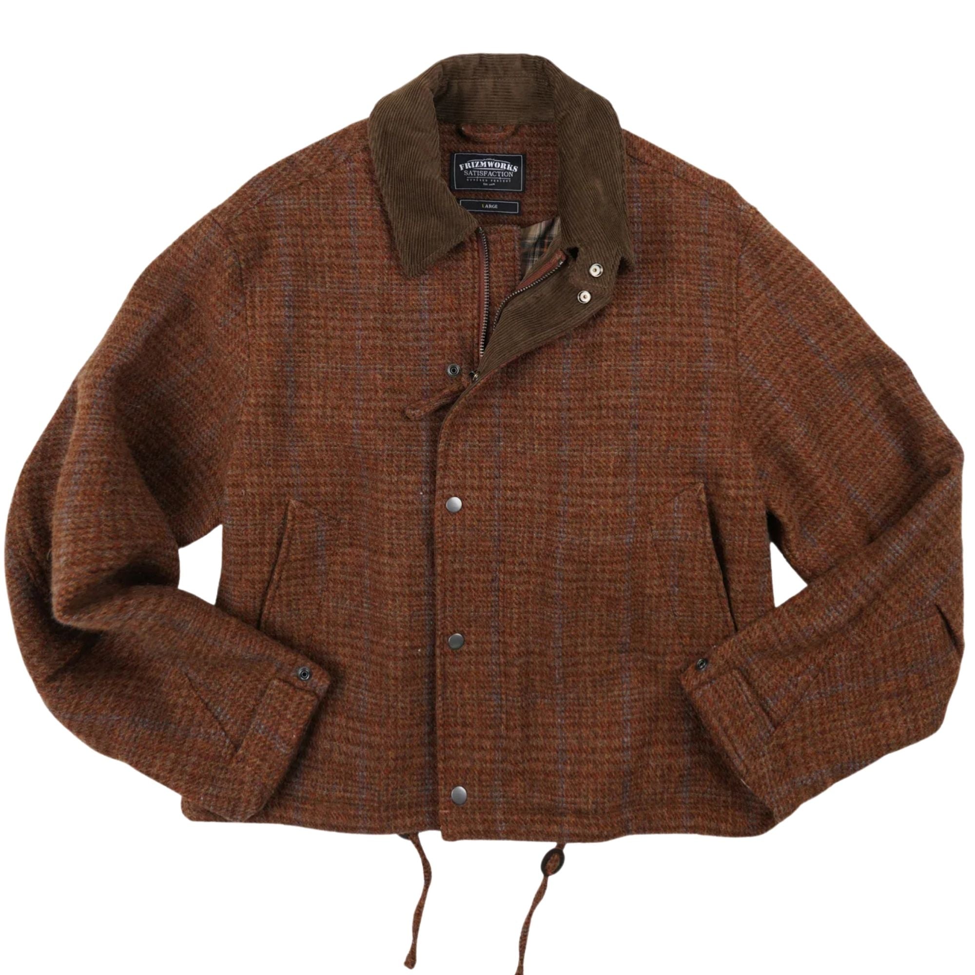 FrizmWORKS Wool Heritage Hunting Jacket - Maple FZW005-MAP
