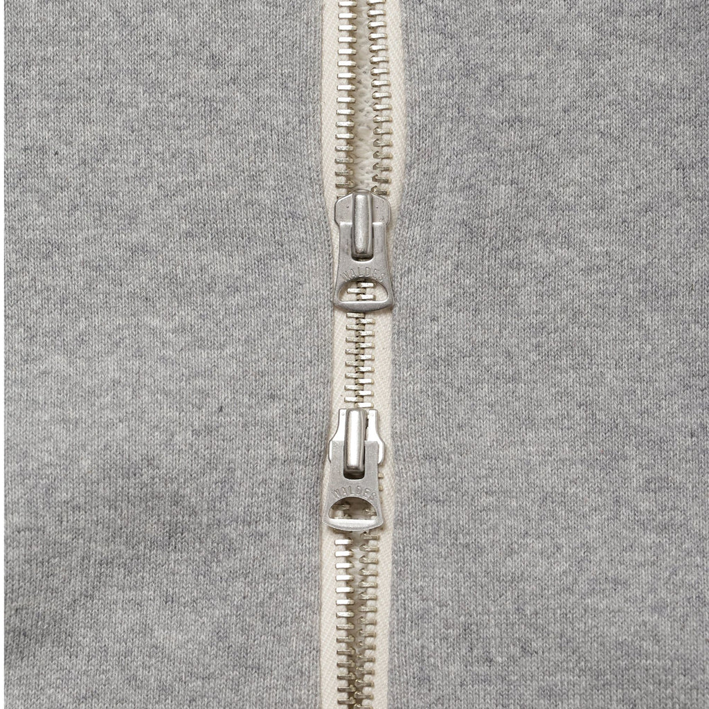 Wonder Looper Zip Hoodie Super Looper French Terry - Heather Grey