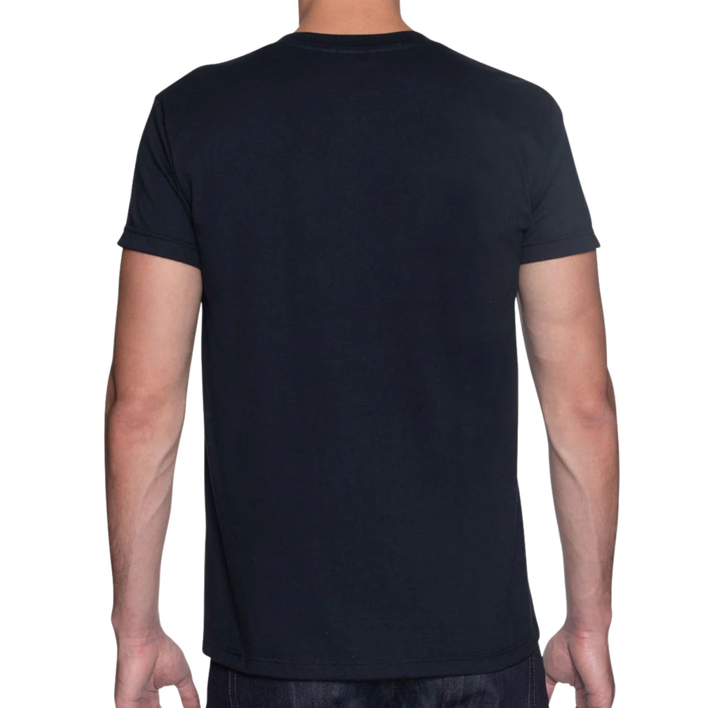 Naked and Famous Denim Circular Knit T-Shirt - Black