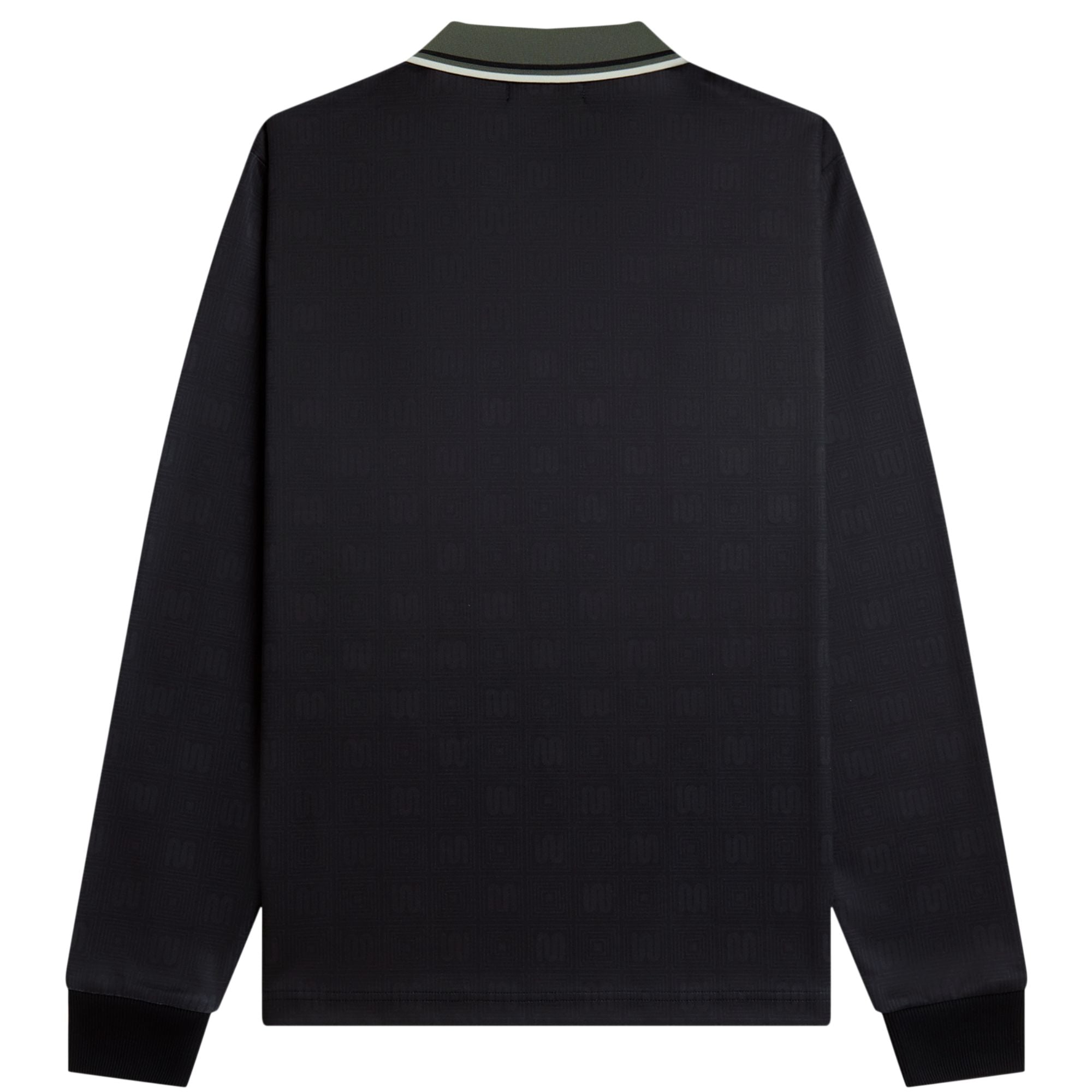 x Meyba Long Sleeve Polo Shirt - Black