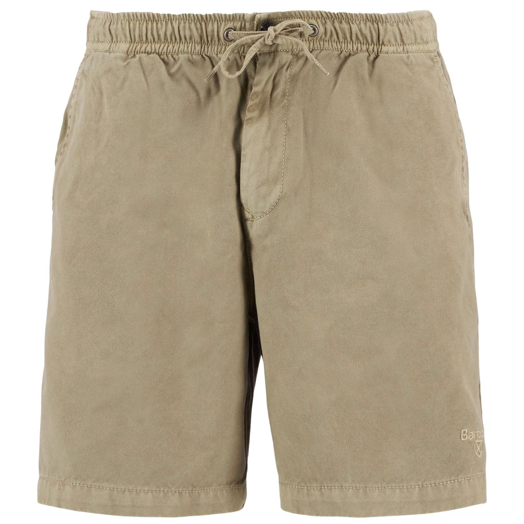 Washed Oxford Relaxed Shorts - Washed