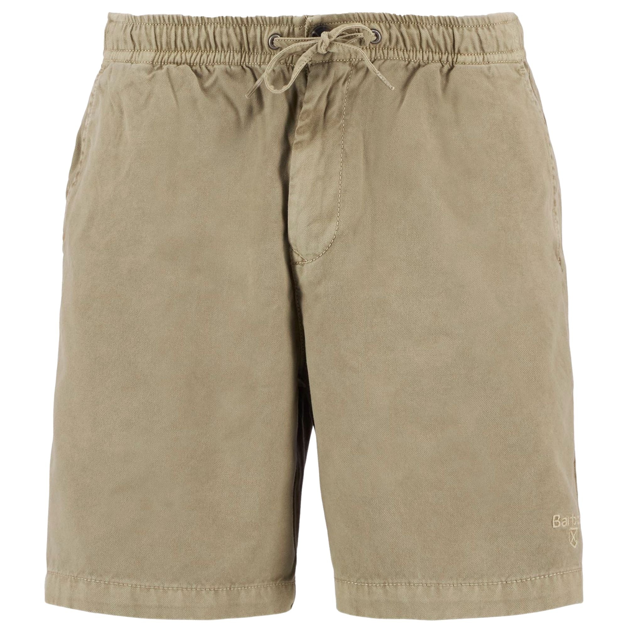 Washed Oxford Relaxed Shorts - Washed