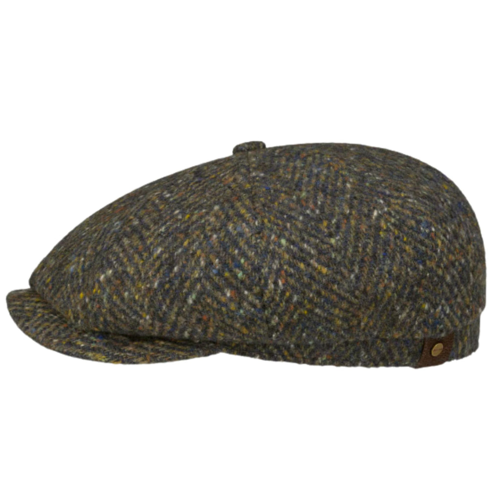 Stetson Hats Hatteras Flat Cap - Grey