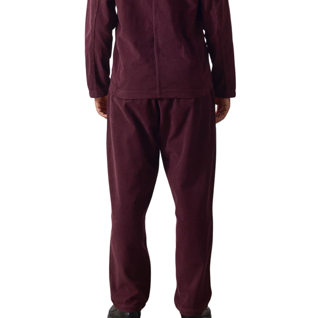 Service Works Fine Cord Part Timer Pant - Burgundy