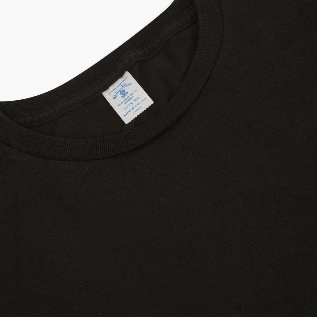 Velva Sheen Short Sleeve Crew Neck T-Shirt - Black