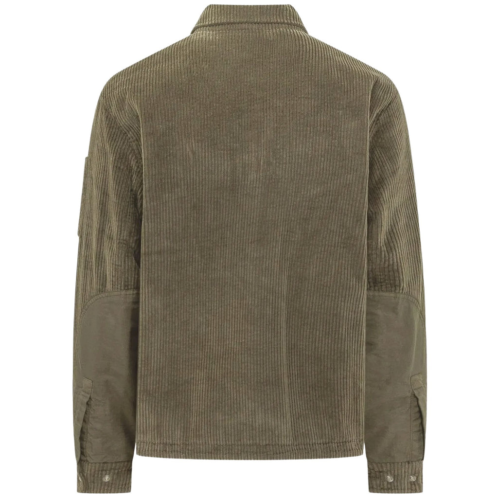 C.P Company Lens-detail Corduroy Shirt - Fallen Rock