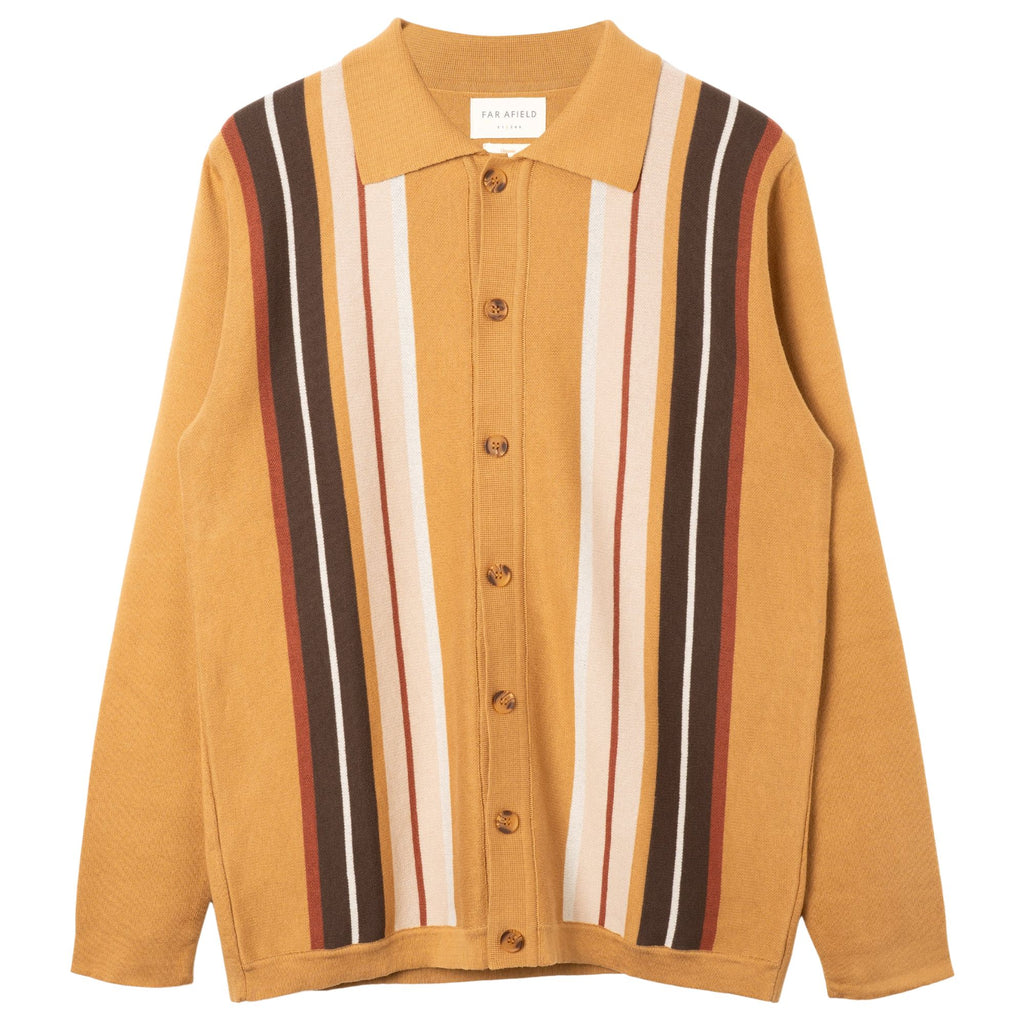 Far Afield Terson Knit Shirt - Camel