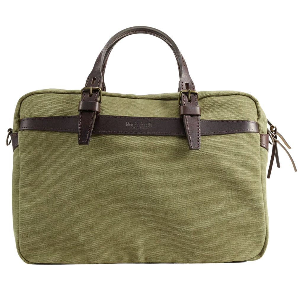 Bleu de Chauffe Sac Business Ledger Laptop Bag  - Khaki