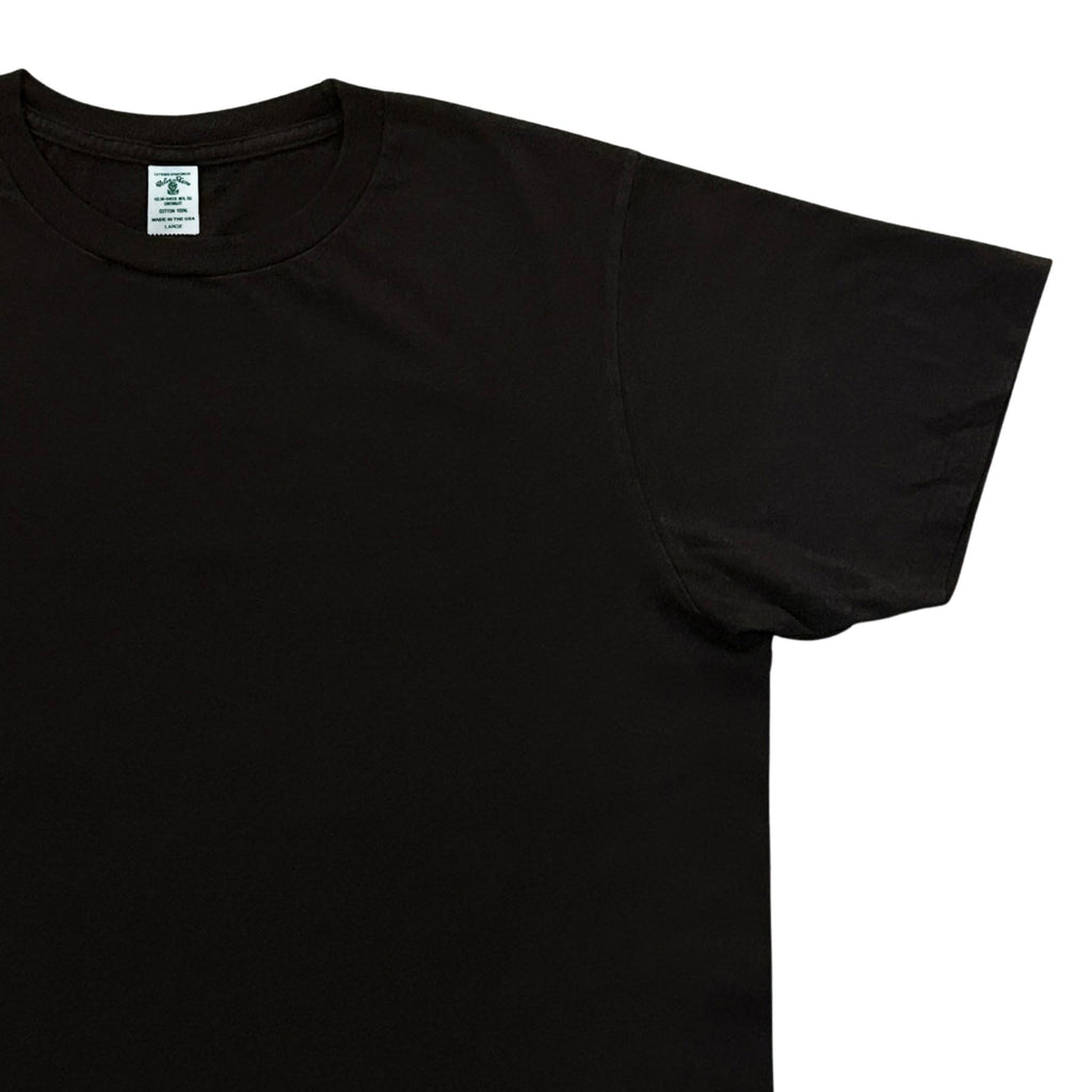 Velva Sheen Short Sleeve Crew Neck T-Shirt - Black