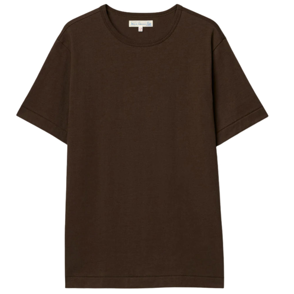 2M15 Mid-Century Machine Refined Fit T-Shirt - Chocolate
