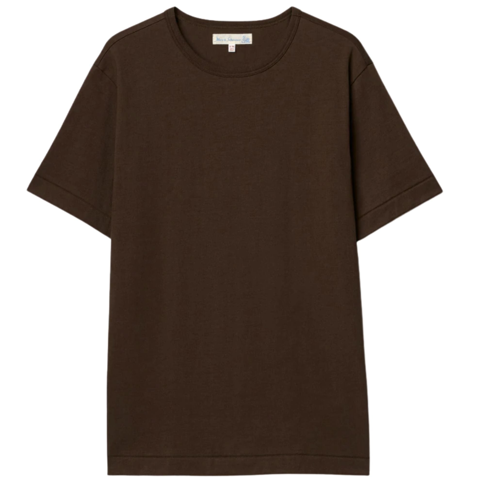 2M15 Mid-Century Machine Refined Fit T-Shirt - Chocolate
