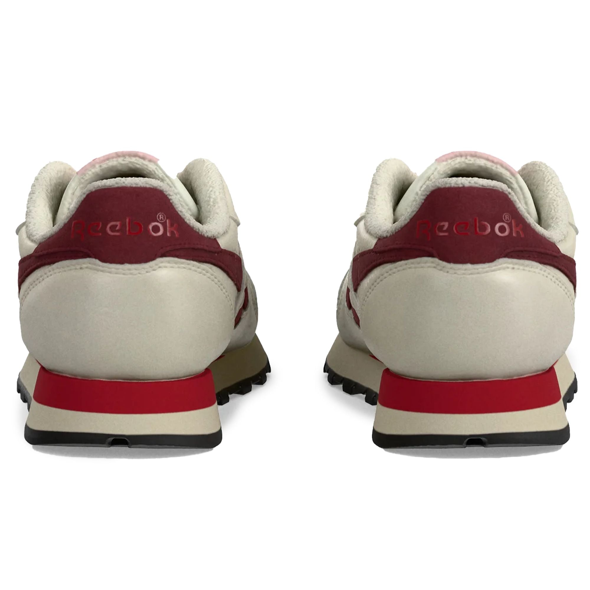 Reebok Classic Leather Sneakers - Chalk/Red