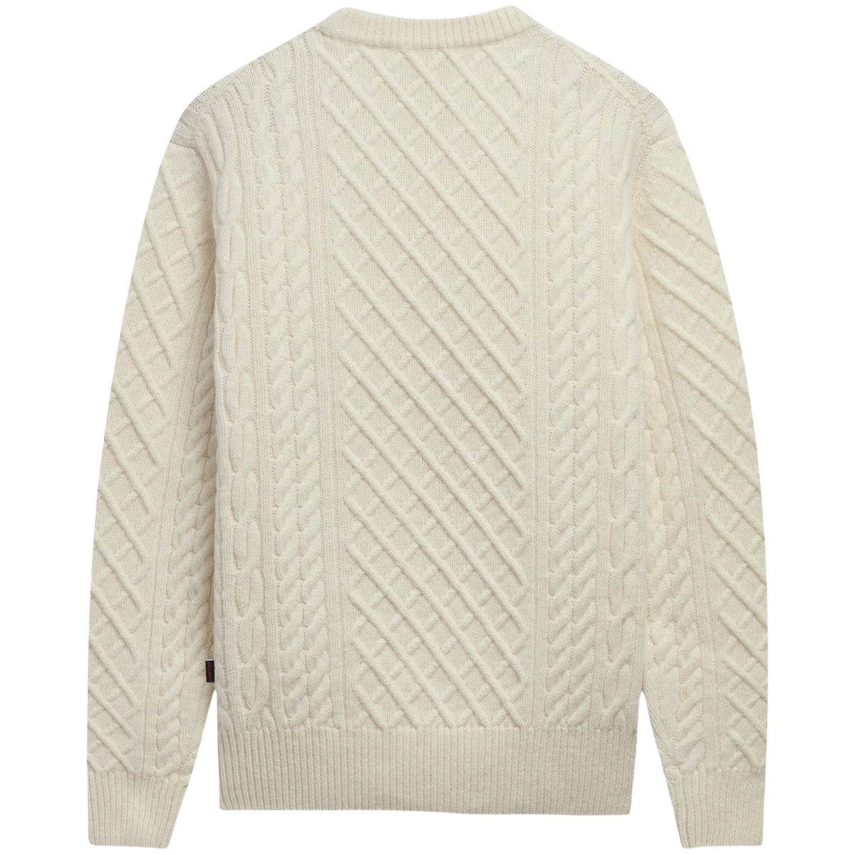 Sebago Flemish Irish Cable-Knit Sweater - White Antique