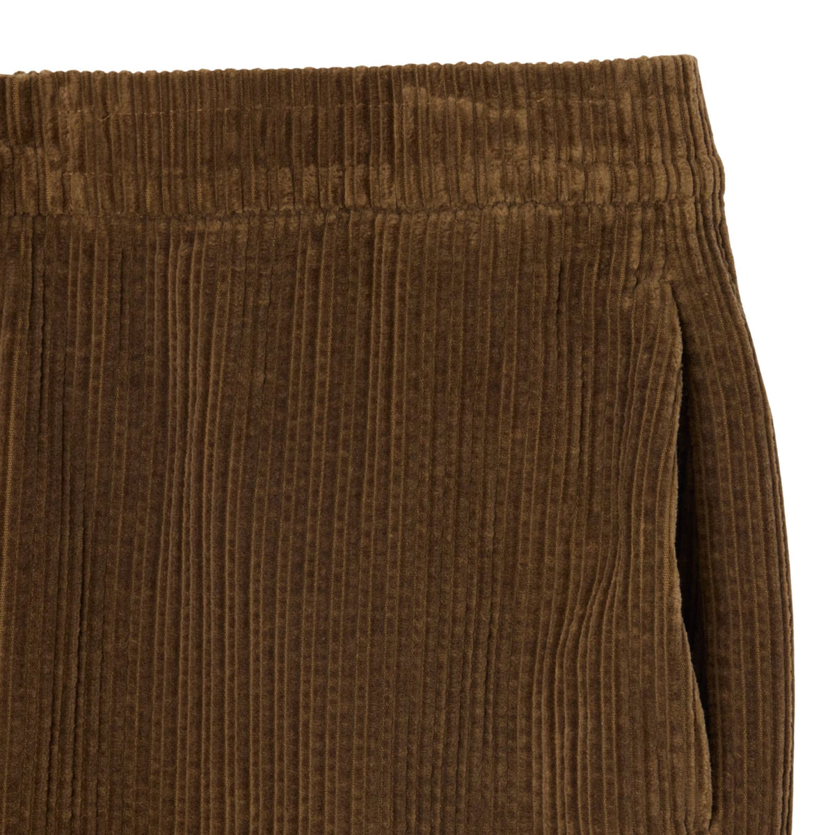 Lacoste Loose Fit Corduroy Pants - Coffee Brown