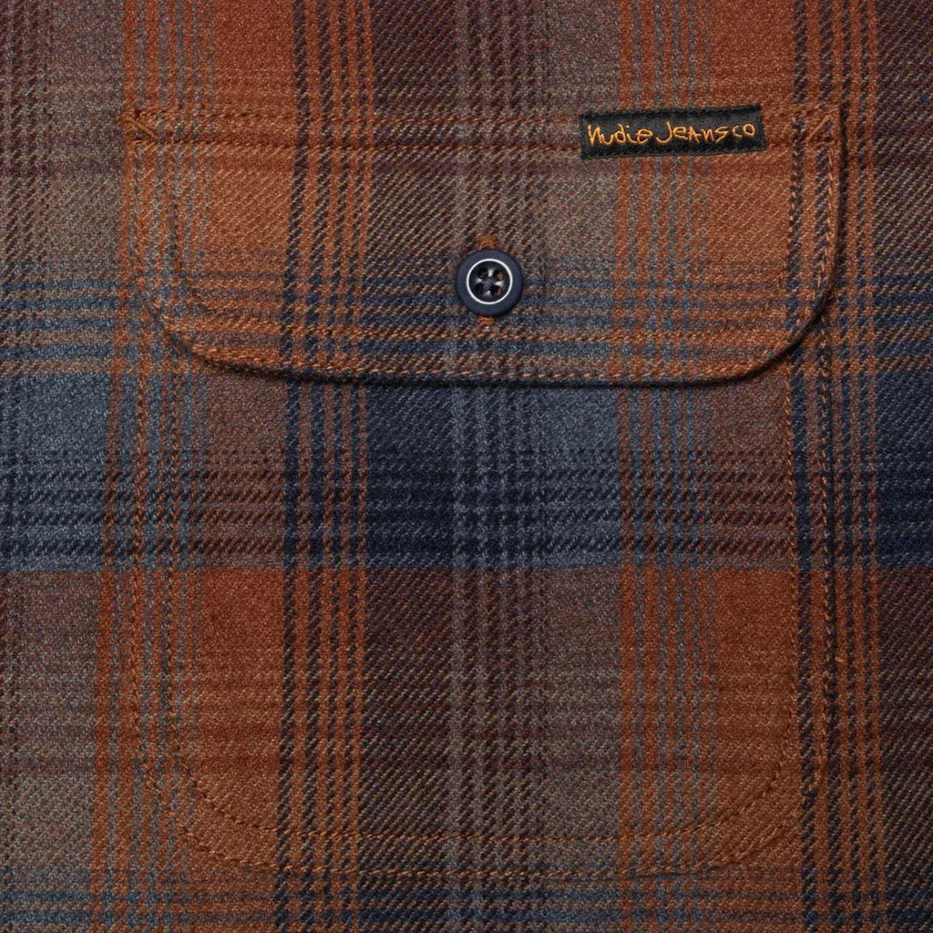 Nudie Jeans Glenn Padded Shirt - Multi Check