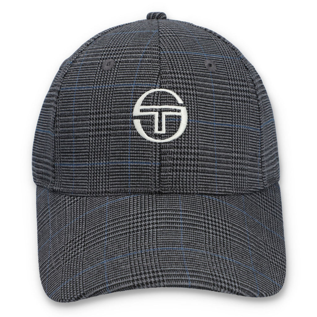 Sergio Tacchini Wessler Classic 6 Panel Strapback Cap - Charcoal