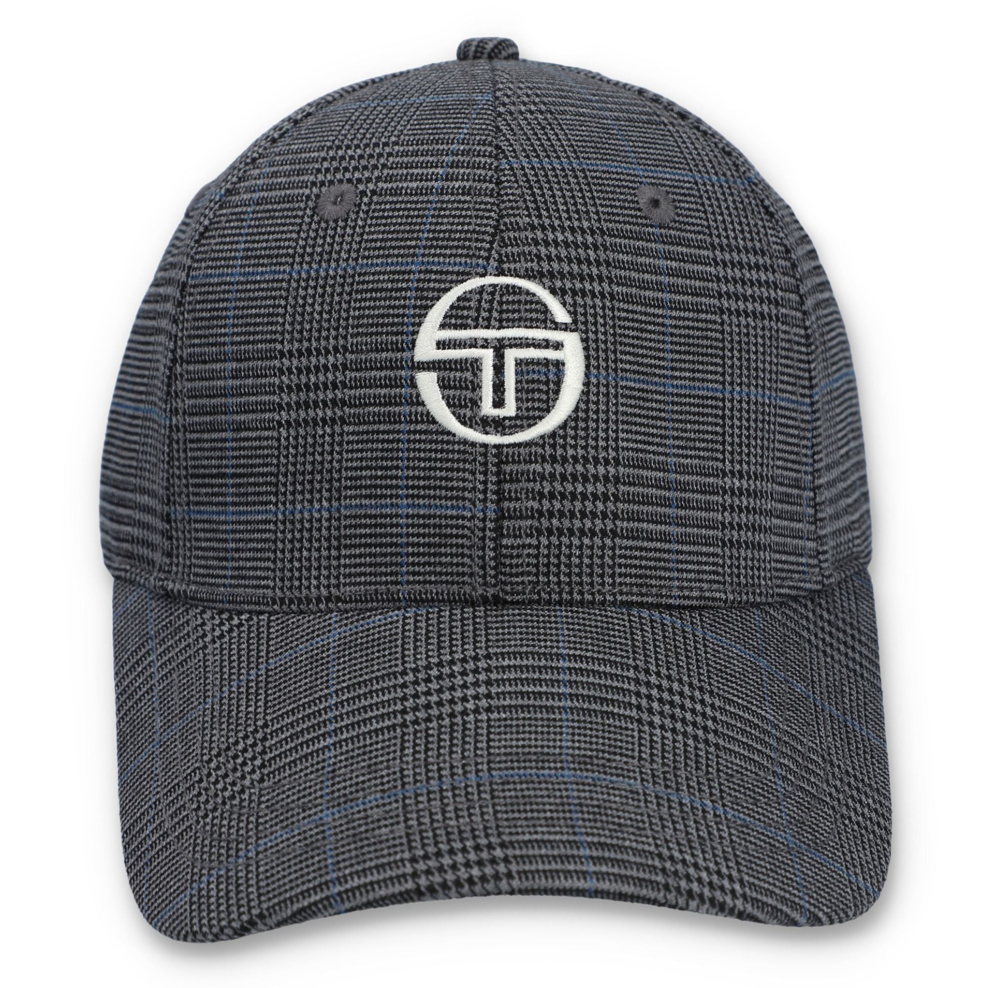 Sergio Tacchini Wessler Classic 6 Panel Strapback Cap - Charcoal