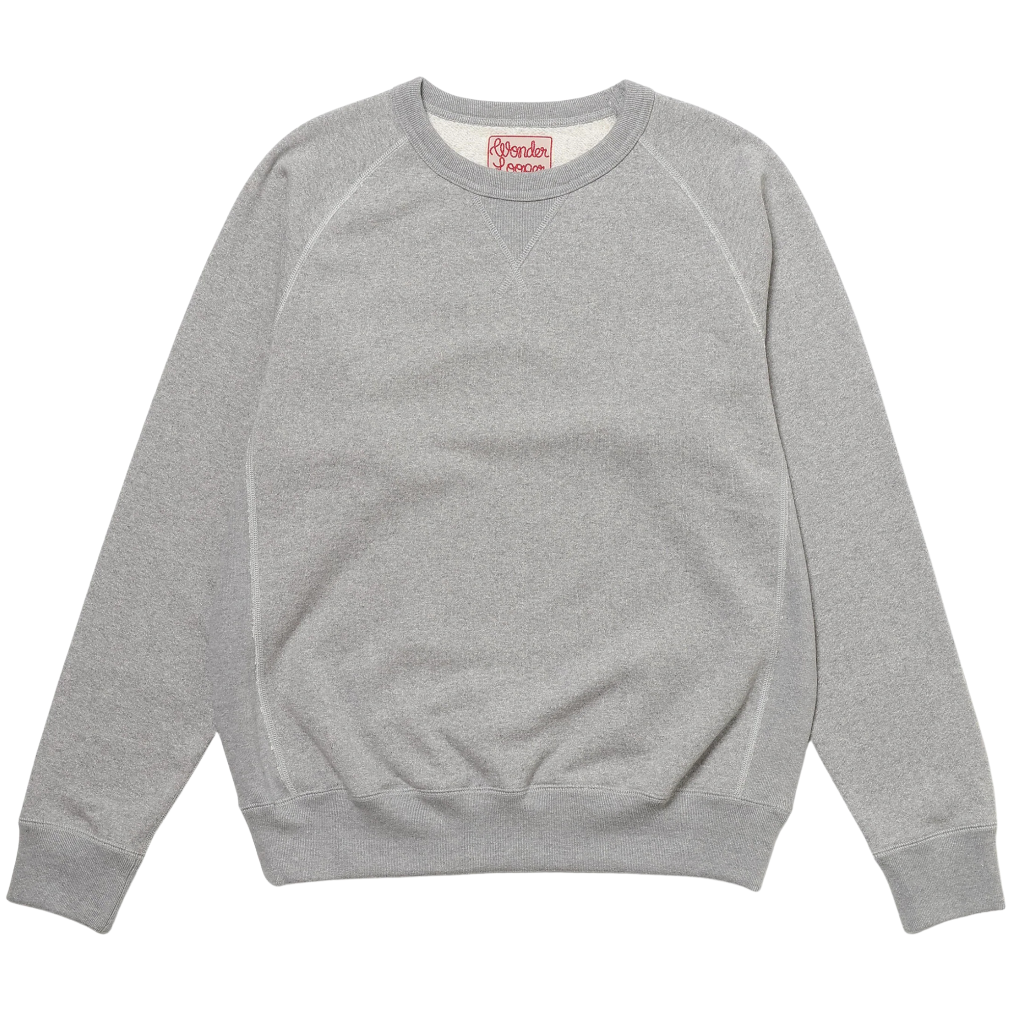 Pullover Crewneck Super Looper French Terry - Heather Grey