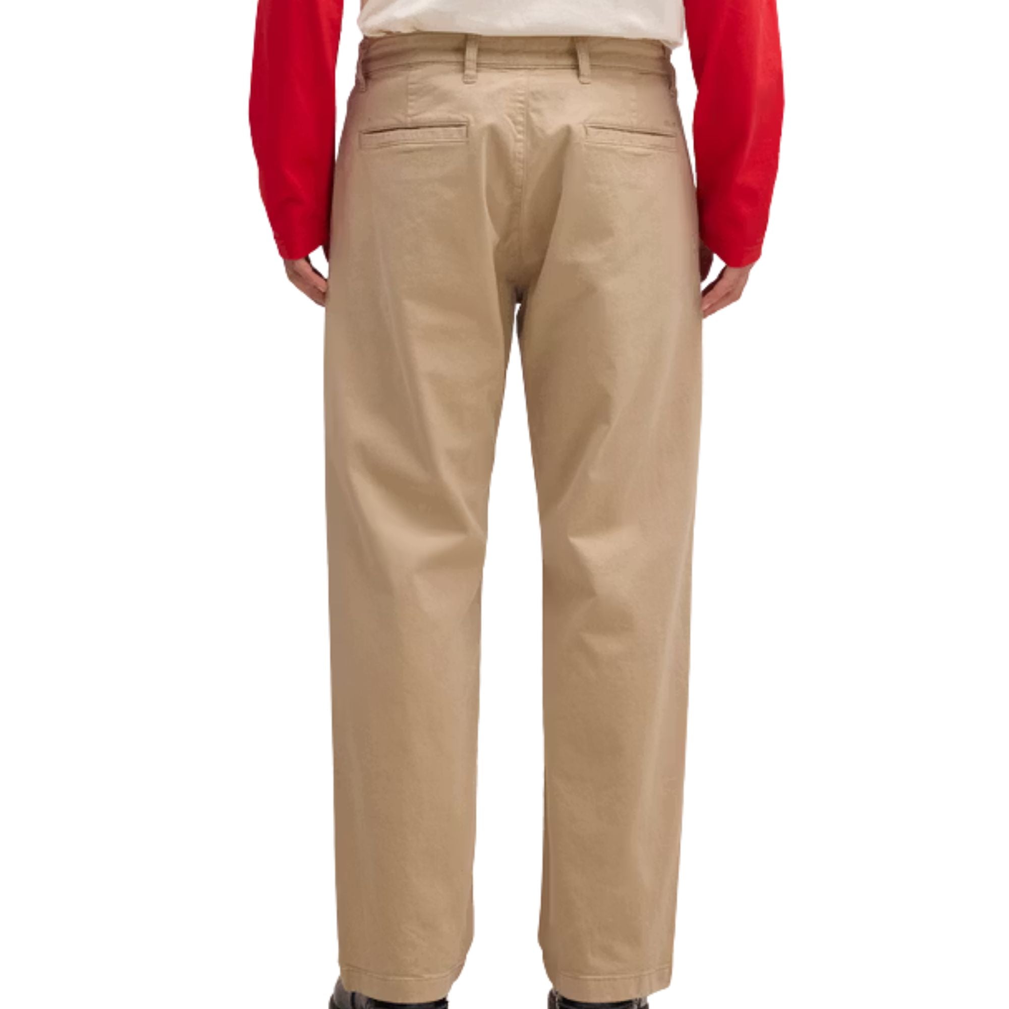 Aden Straight Leg Regular Fit Chino - Khaki Beige