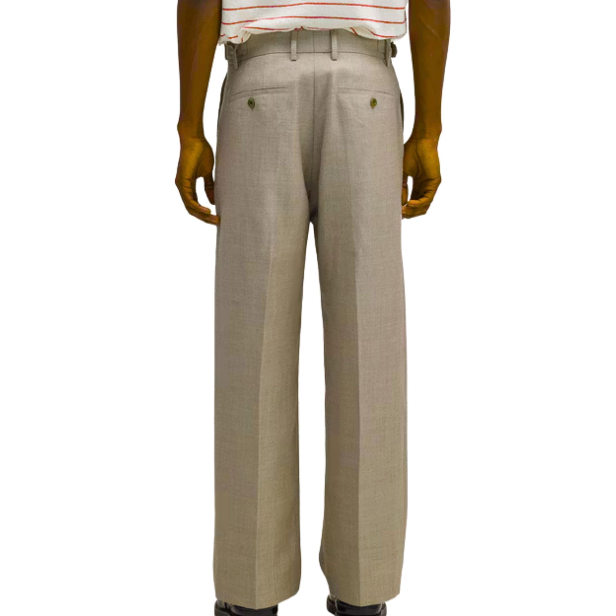 NN07 Kay Pleated Tailored Relaxed Fit Trouser - Khaki 10027-111