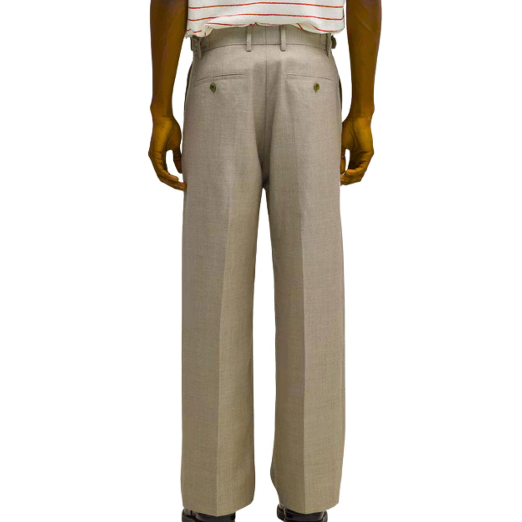 NN07 Kay Pleated Tailored Relaxed Fit Trouser - Khaki