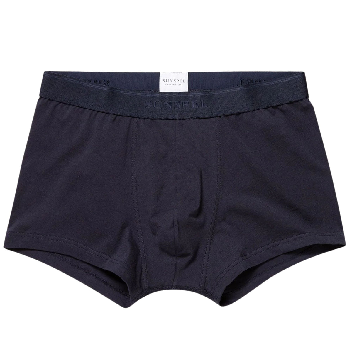 Sunspel Stretch Cotton Trunks - Navy