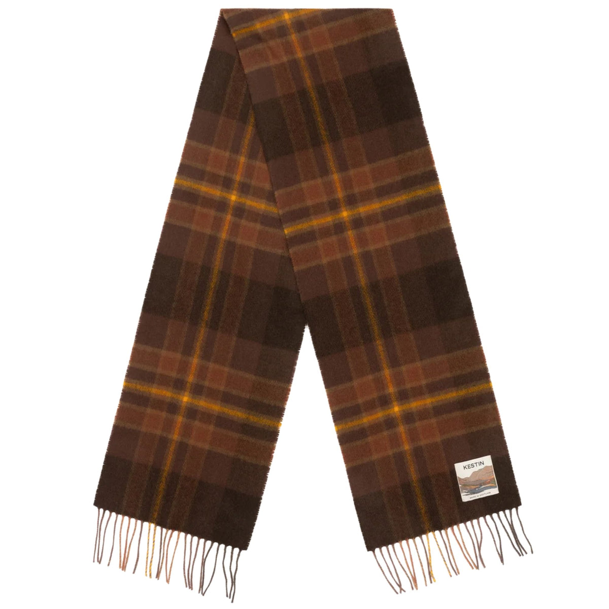 Kestin Gala Scarf - Peat