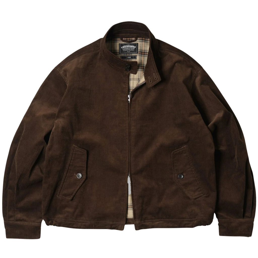 FrizmWORKS Corduroy Buddy Harrington Jacket - Brown