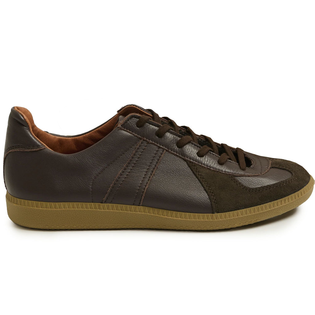 Reproduction of Found 1980's German Military Trainers - Dark Brown