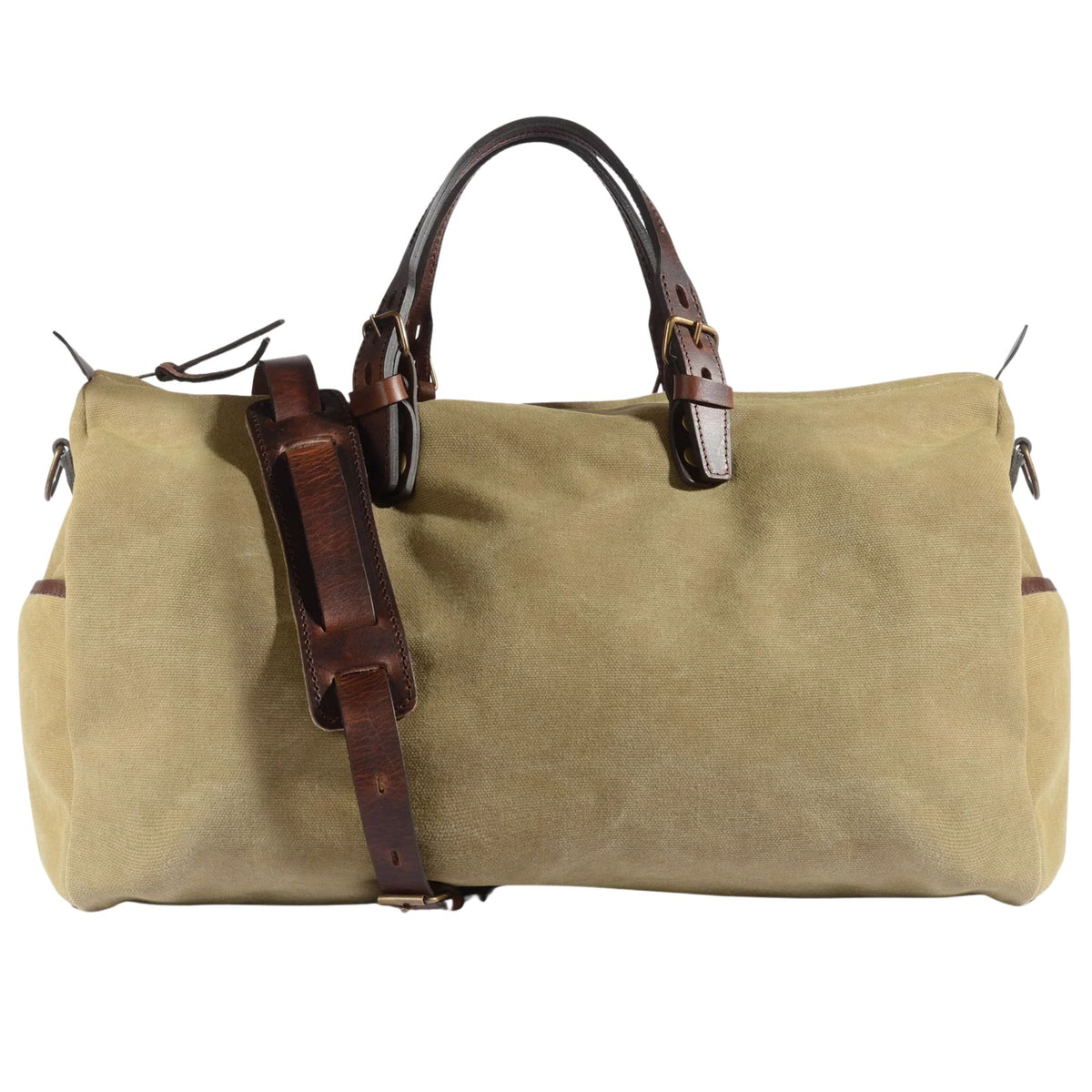 Bleu de Chauffe Sac De Voyage Hobo Travel Bag - Khaki