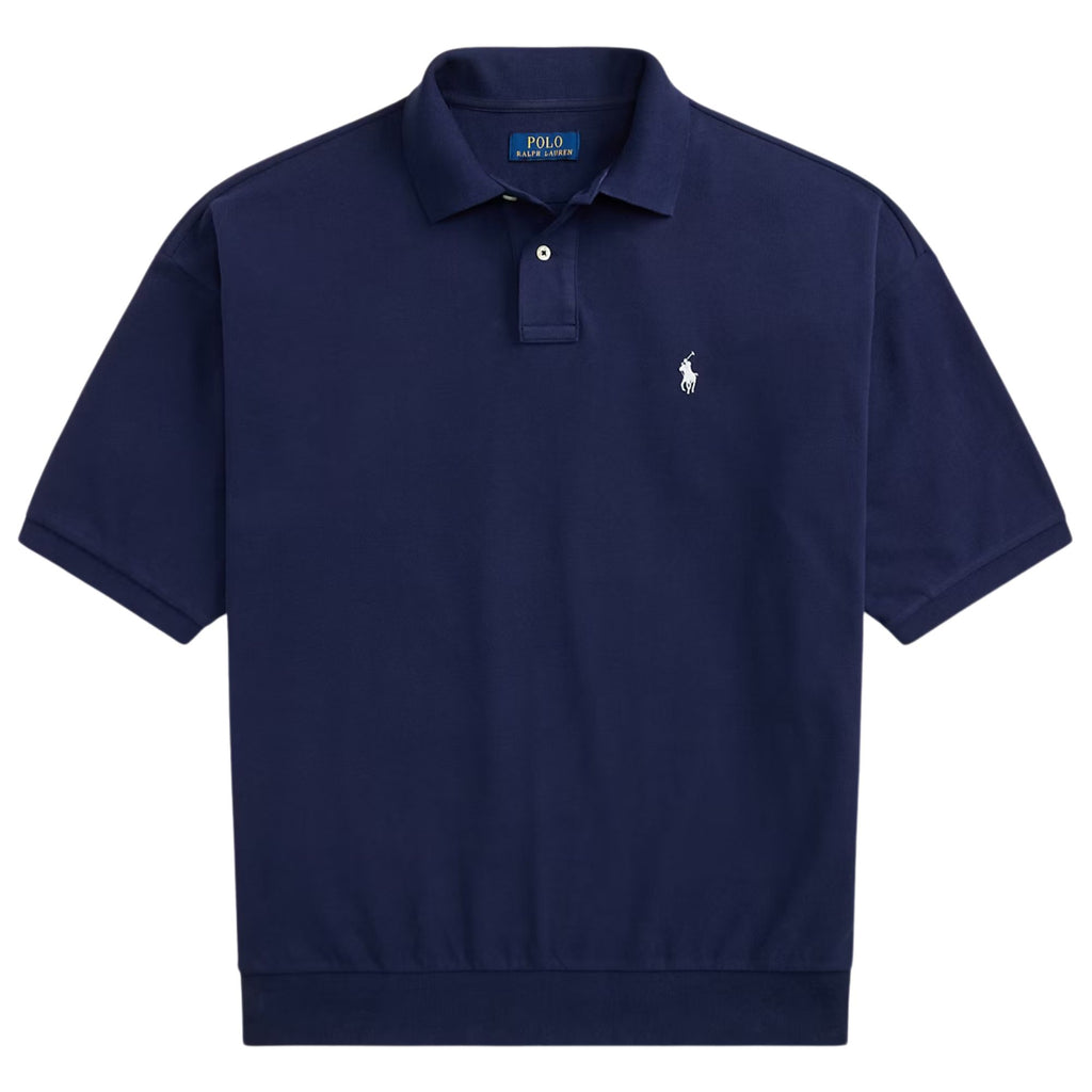 Polo Ralph Lauren Relaxed Fit Mesh Polo Shirt - Newport Navy