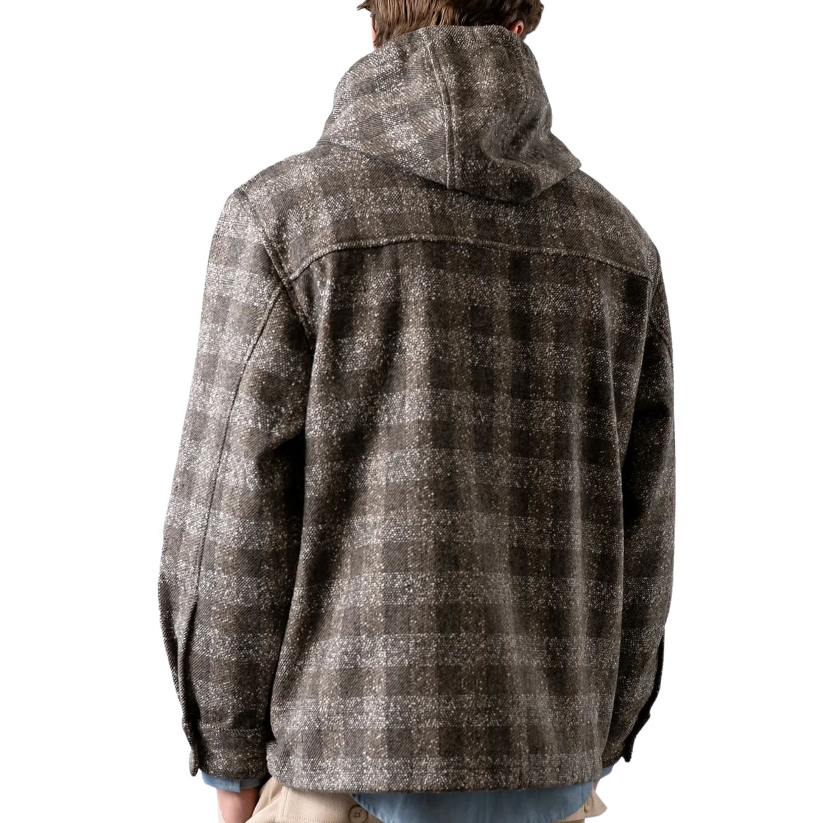 Far Afield Portree Smock - Light Grey Check